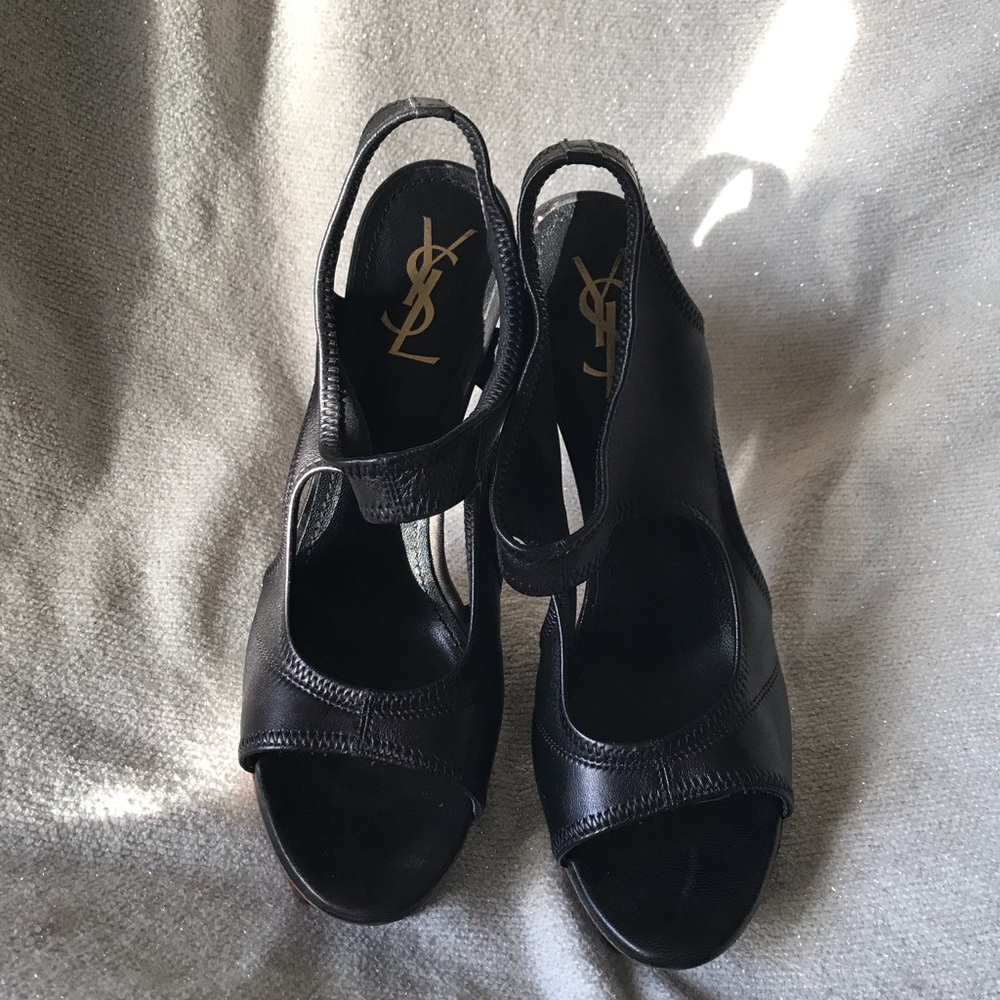 YSL high heel sandal